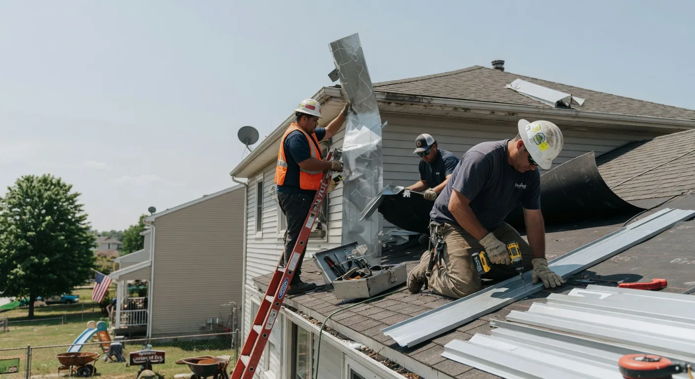 Metal Roof Repair in Brush Creek, TN